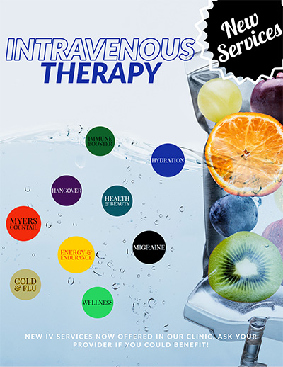 Intravenous Therapy flyer